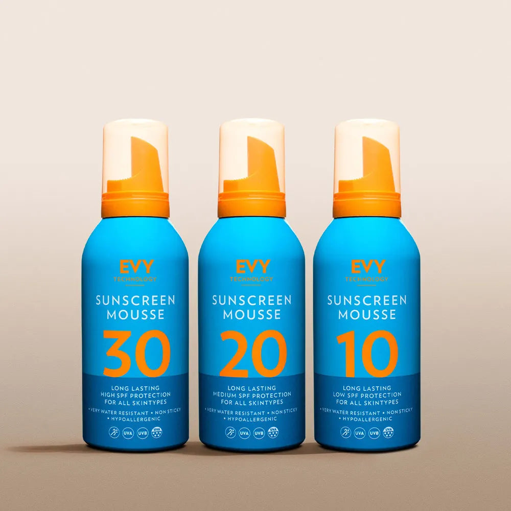 Evy Sunscreen Mousse Spf 20 - Evy Technology
