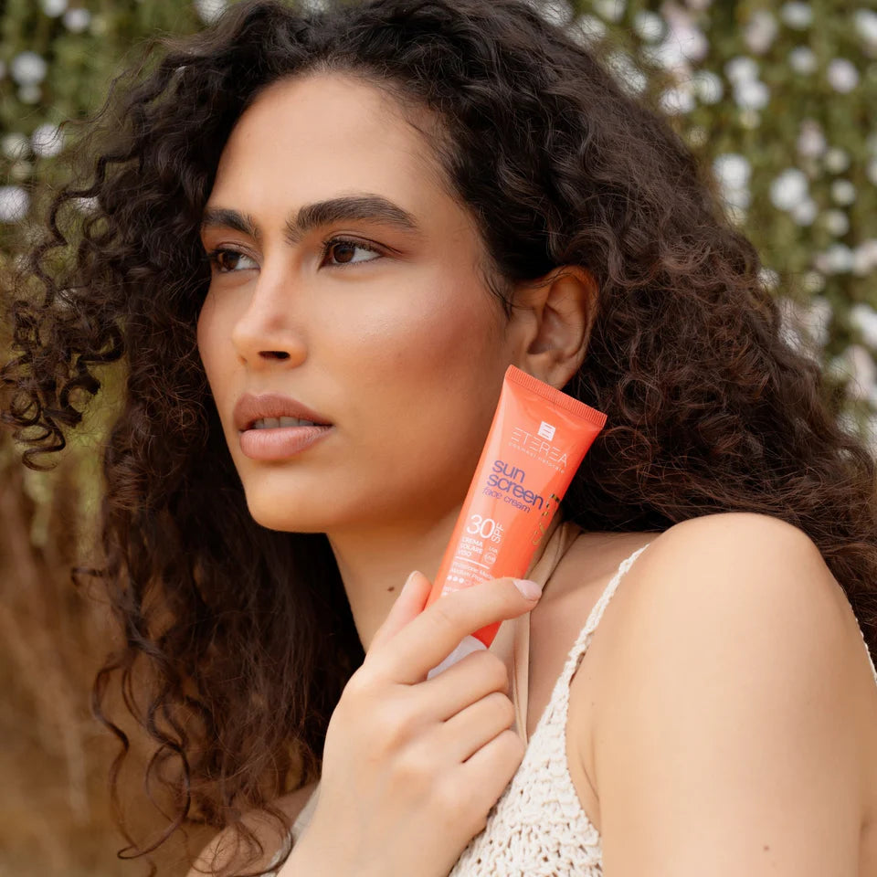 Sun screen face cream 30 SPF - solari - Eterea