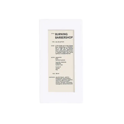 Burning Barbershop - Eau De Parfum - D.S. & DURGA